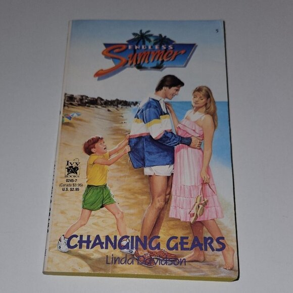 VTG Endless Summer #5 Changing Gears Paperback Book Linda Davidson 1988 - Picture 1 of 9
